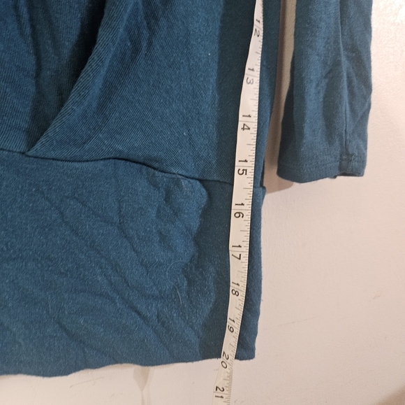 Made By Johnny Plus Size Blue Tunic Top! - Picture 5 of 5